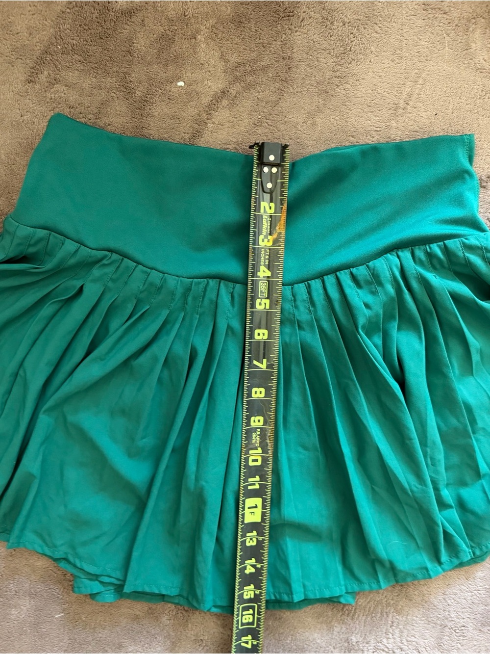 all in motion Green Pleated Skirt Set with Matching Tank - Picture 4 of 8